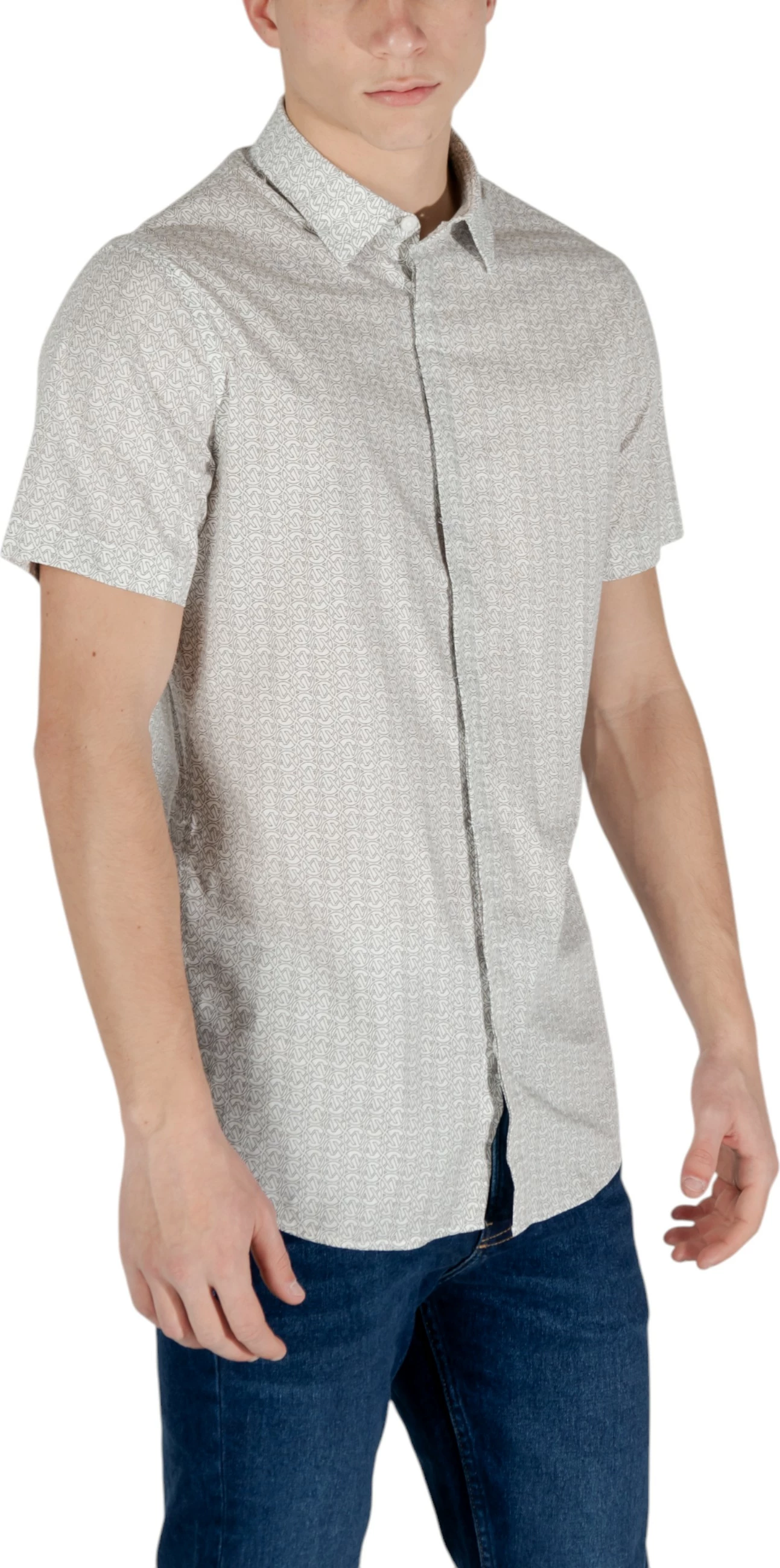 Maicë polo për meshkuj Armani Exchange XM000624 AF13184, krem [Madhësia: XS]