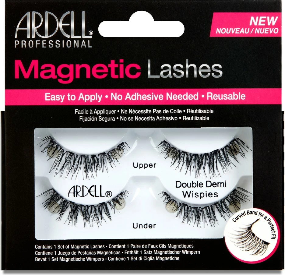 Qerpikë magnetik Ardell Double Demi Wispies, 2 palë, e zezë