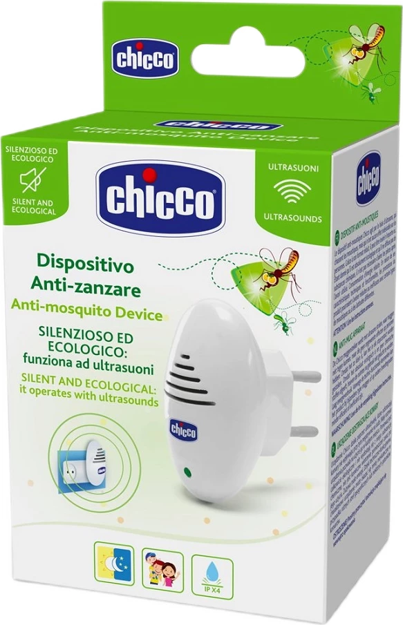 Pajisje ultrasonike kundër mushkonjave Chicco, 1 copë