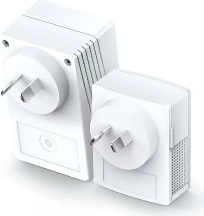 Kit Powerline me Wi‑Fi, TP-Link TL-WPA4221 KIT, AV600 500Mbps, Wi‑Fi N 300Mbps, 2x LAN, e bardhë