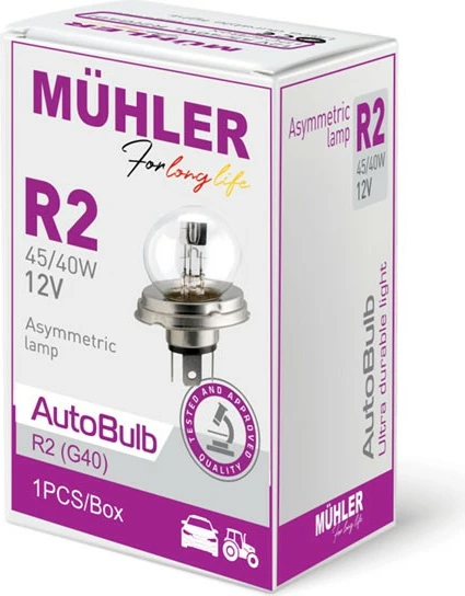 Lampa R2 12v 45/40w Kuti  Muhler