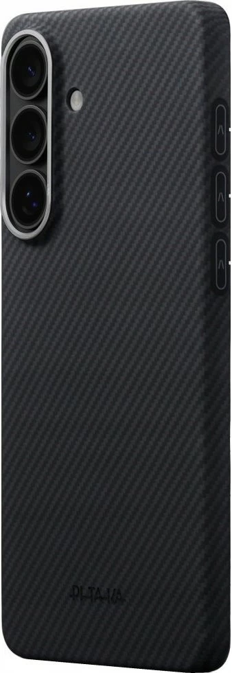 Mbështjellës PITAKA Edge Case për Samsung Galaxy S26, aramid fiber, MagSafe, butona të programueshëm NFC, ultra i hollë 5