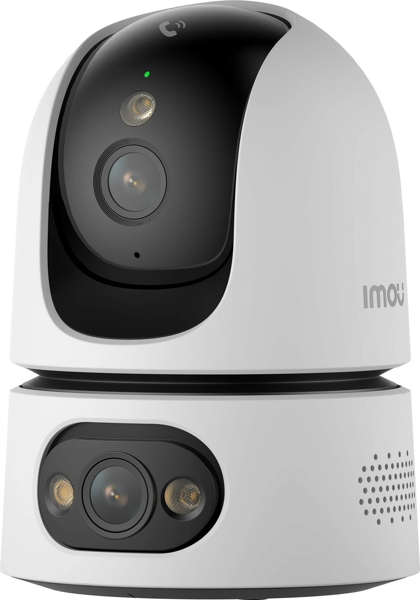 Kamerë sigurie IP Imou Ranger Dual Pro 6MP, Wi‑Fi 6, PTZ 360°, MicroSD, e bardhë