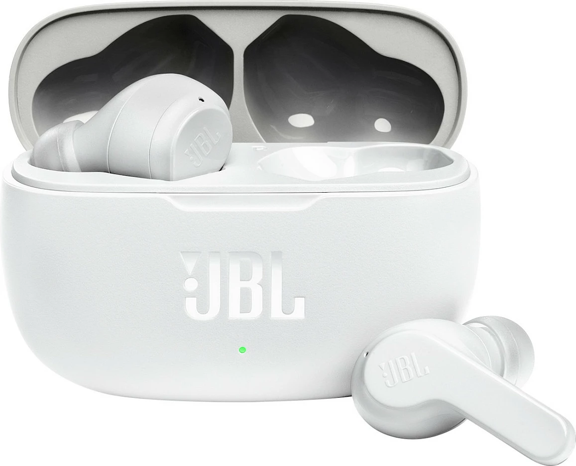 Kufje JBL Wave 200TWS, wireless TWS, Bluetooth 5.0, 20 orë, të bardha