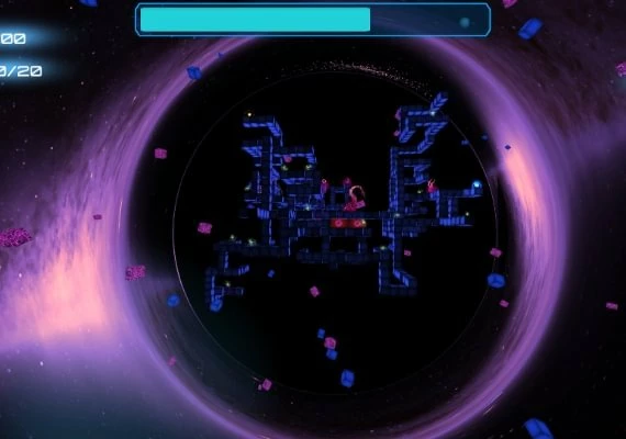 Deep Blue 3D Maze in Space EN/PL/RU/ZH/ES Global