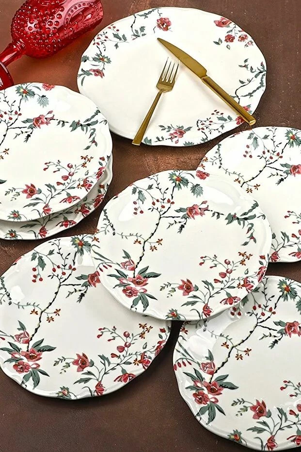 Set pjatash porcelani (7 copë), Hermia Concept, PODİ0352