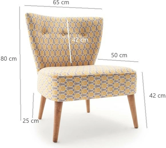 Karrige berjer me krahë, model Atelier del Sofa, ngjyrë shumëngjyrëshe, Viola Papatya