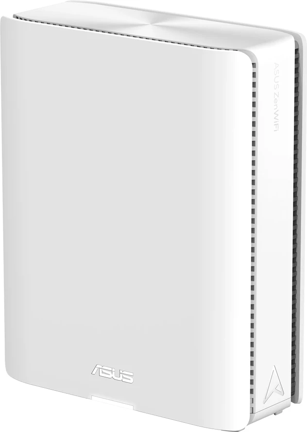 Router mesh ASUS ZenWiFi BQ16 WiFi 7 BE25000 quad-band, 2x 10G, 1-pack, i bardhë
