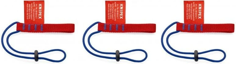 Adapter rripi Knipex, 3 copë, 1.5 kg, 85 mm, 29 mm, blu e kuqe