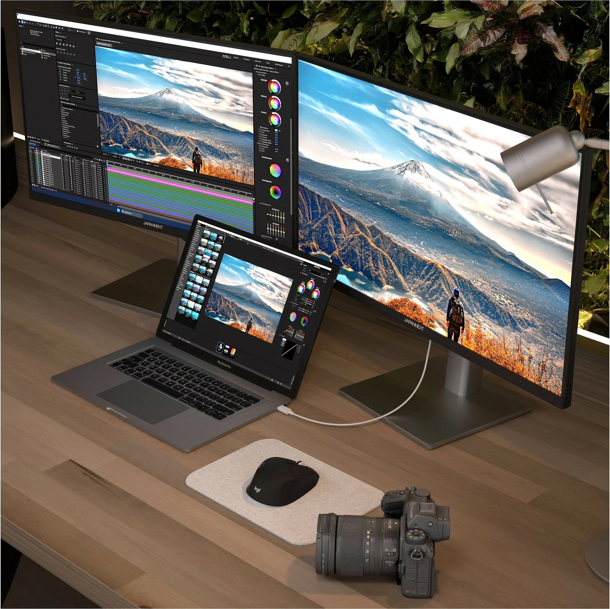 Monitor JAPANNEXT JN-IPS275K-HSPC9, 27", 5K 5120x2880, IPS, FreeSync, HDR, zi/argjend