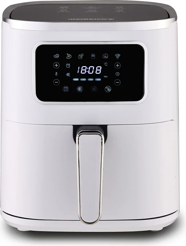 Fritezë me ajër të nxehtë Heinrich's HFR 8216, 5.0 L, 1450 W, Bardhë