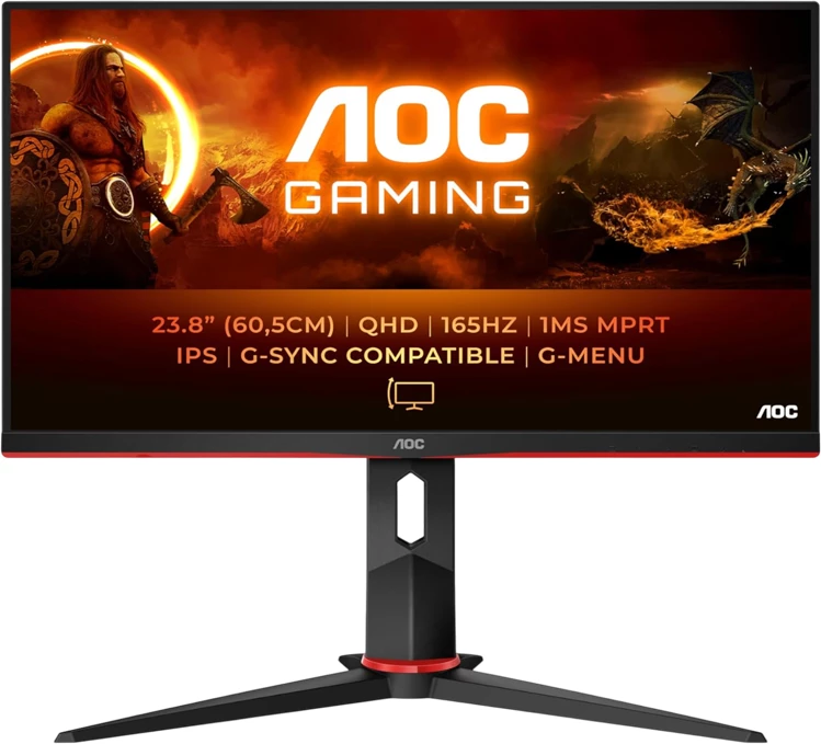 Monitor AOC Q27G2E, 27", LED, QHD, 155Hz, i zi