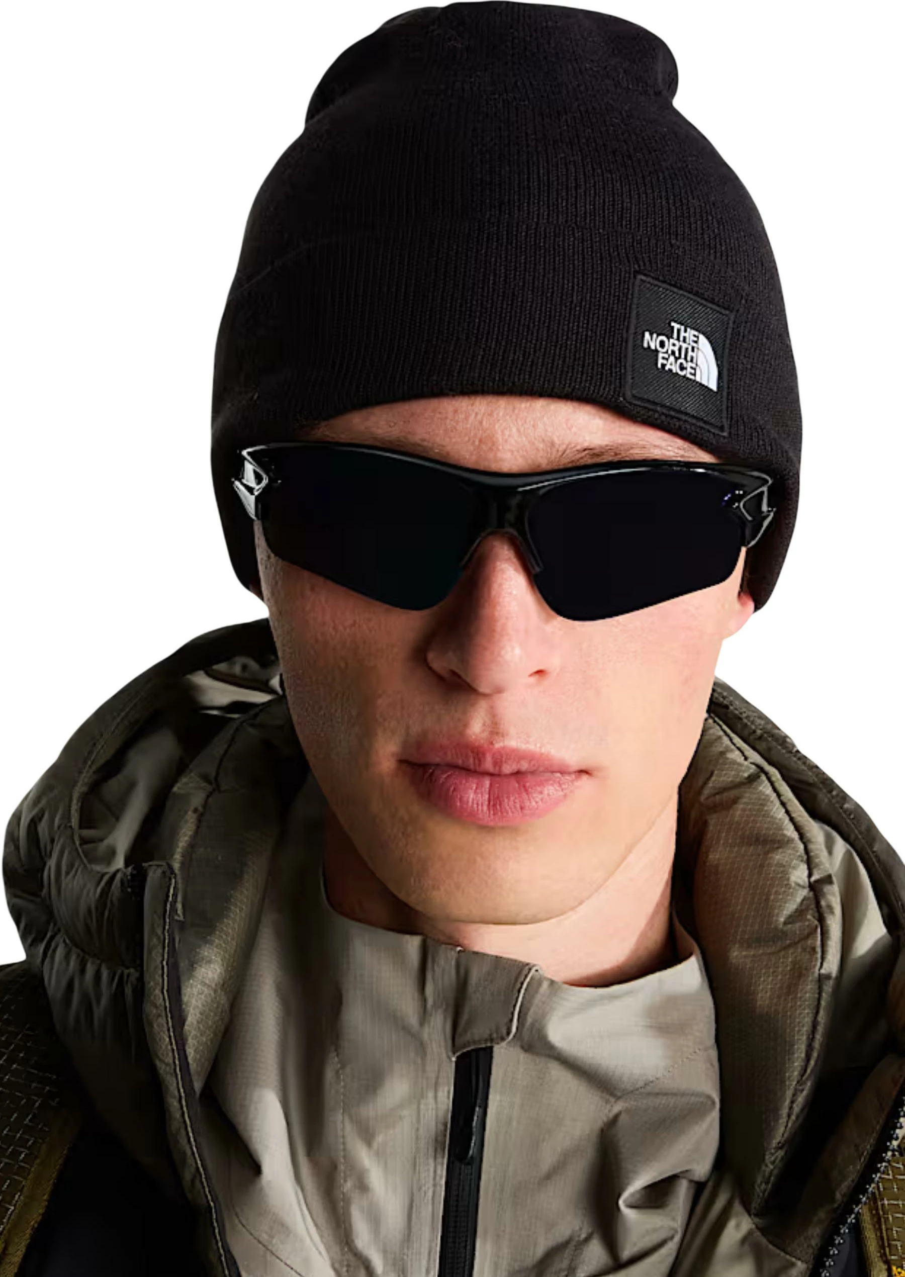 Kapelë beanie për meshkuj The North Face Dock Worker Rcycled Bne, e zezë