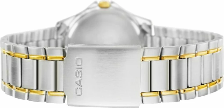 Orë dore për meshkuj Casio, argjend e ar