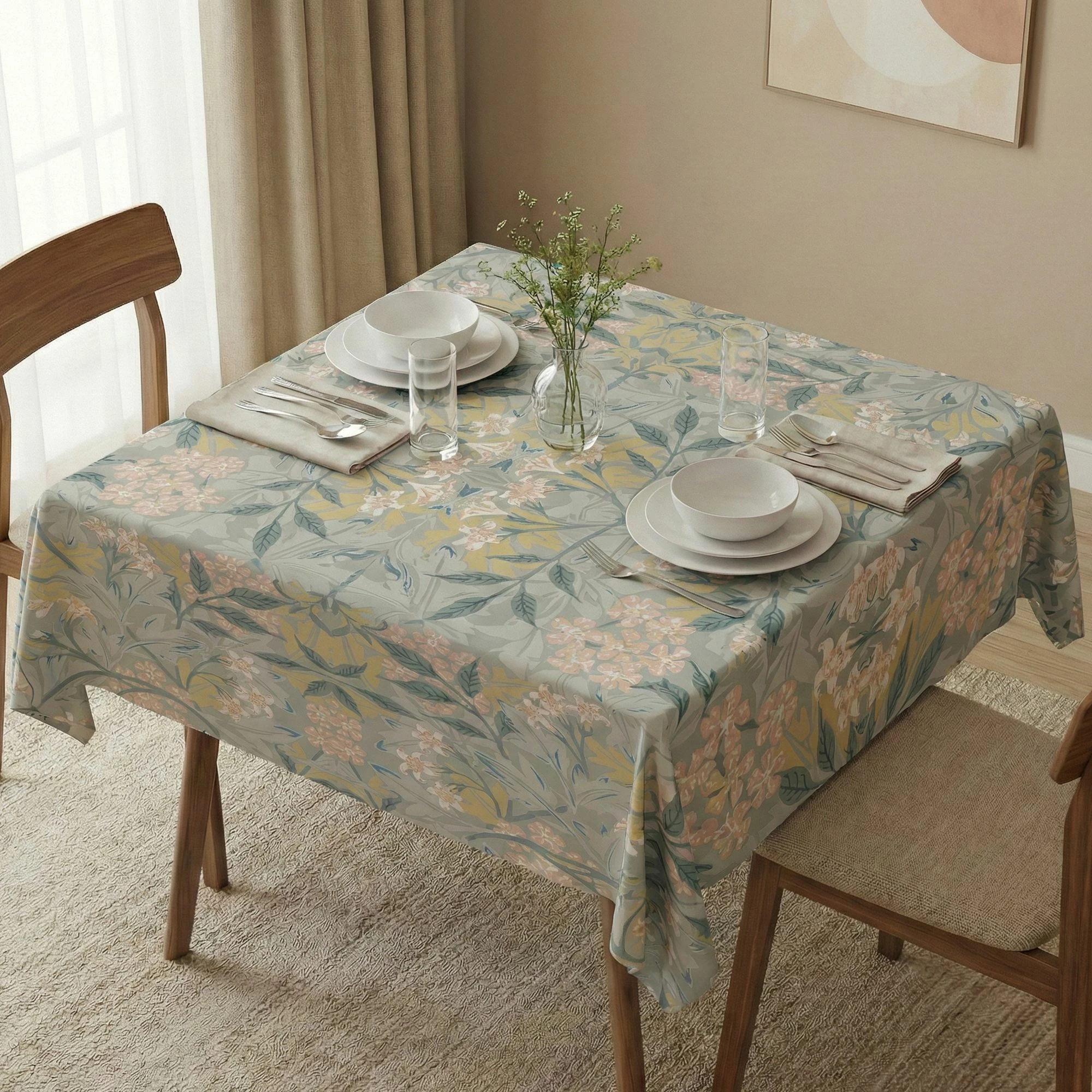 Mbulesë tavoline Hermia, Asr-tblclt25-12, 140x140cm