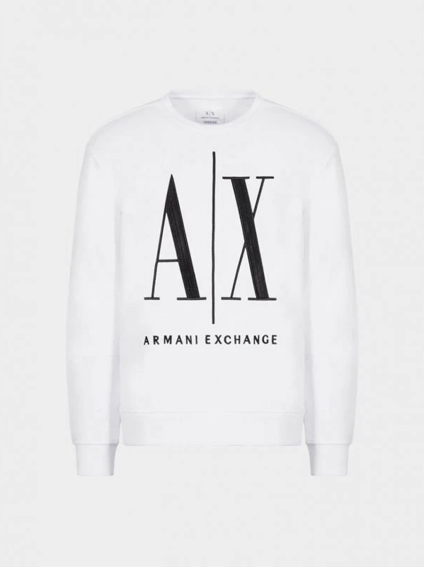 Duks për meshkuj Armani Exchange, i bardhë