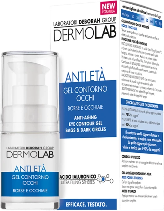 Xhel për rrath të syve Anti- Aging Eye Contour Gel, 15 ml