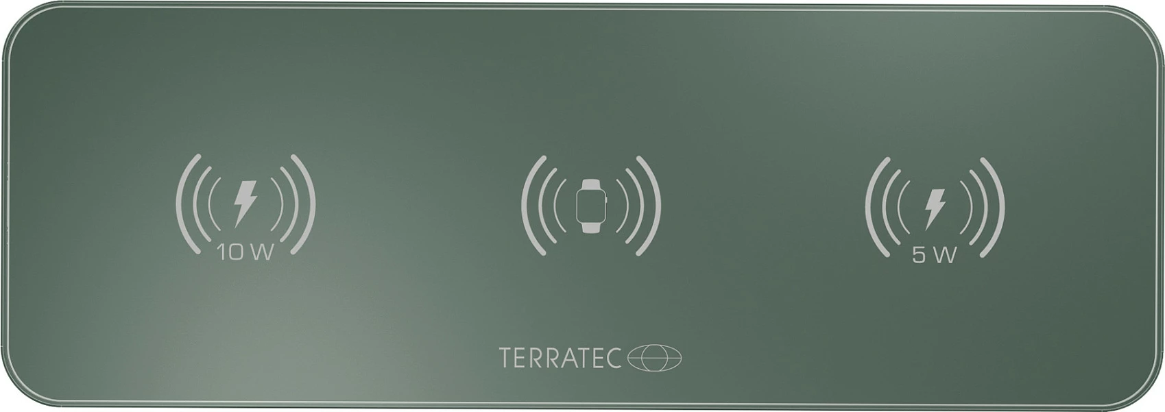 Karikues pa kabllo TerraTec ChargeAir All, Fast Charging, 5-9V, i gjelbër