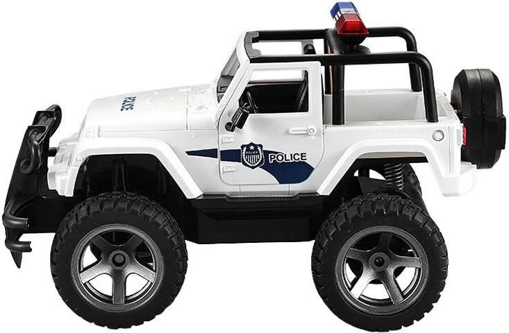 Makine policie me telekomandë Double Eagle Jeep E550-003, 1:12, Bardhë