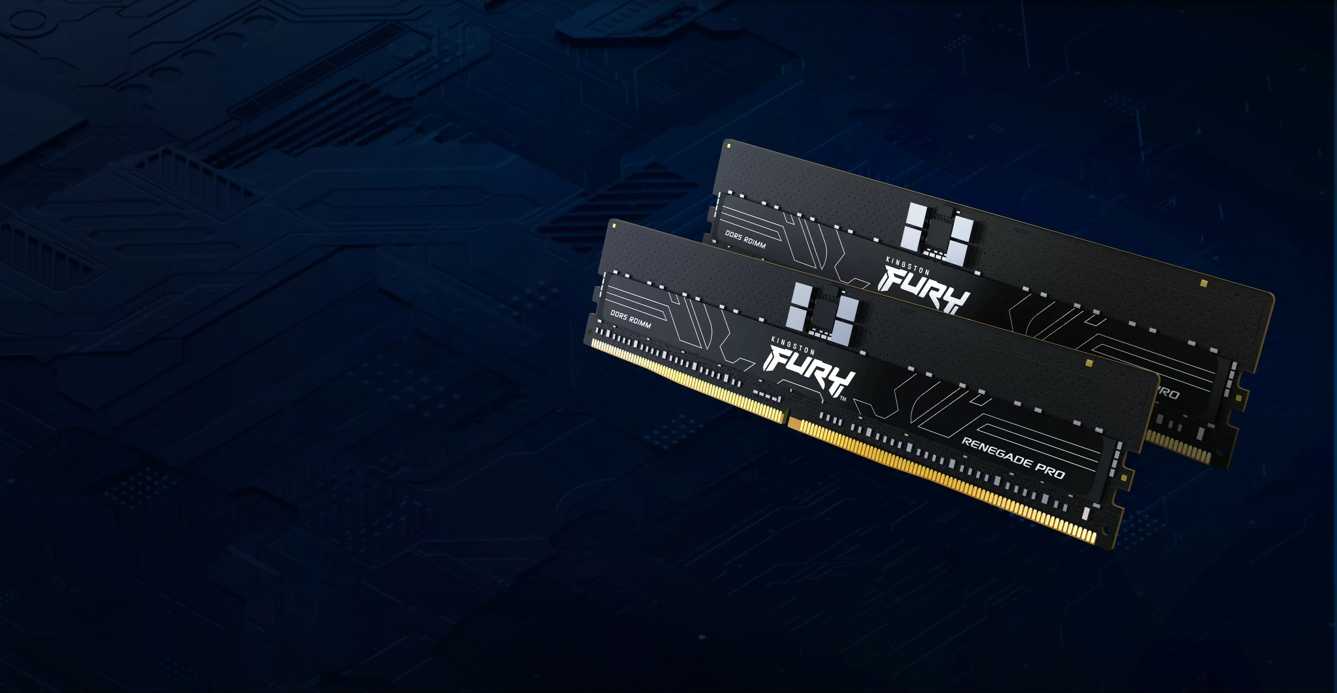 RAM Memorje Kingston FURY Renegade Pro 128GB (4x32GB) DDR5 6800MT/s ECC Reg CL34
