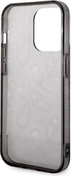 Mbështjellës Guess Bandana Paisley për iPhone 14 Pro Max 6.7", i zi