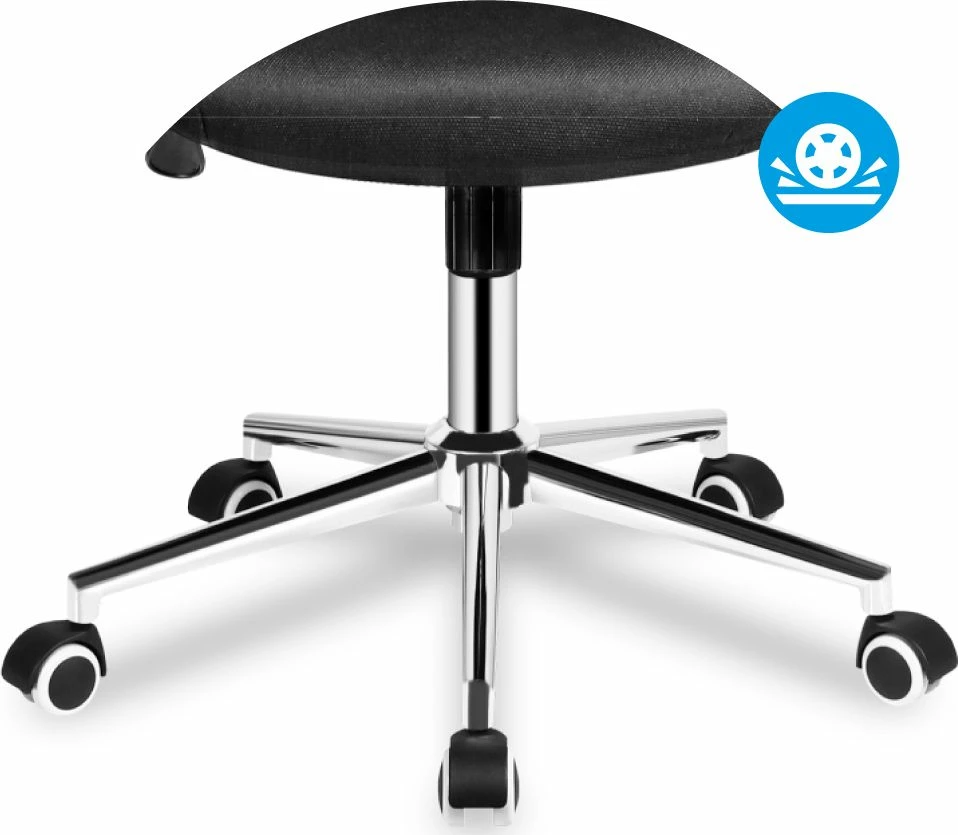 Karrige zyre ergonomike Huzaro Manager 2.1, Mesh HD, me rrota, max 130 kg, e zezë