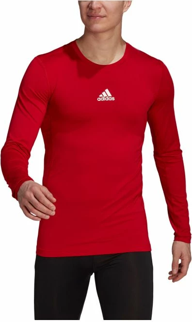 Maicë adidas TechFit për meshkuj, e kuqe [Madhësia: XL]