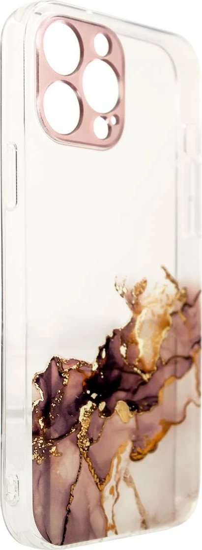 Mbështjellës Hurtel Marble Case për Xiaomi Redmi Note 11, kafe