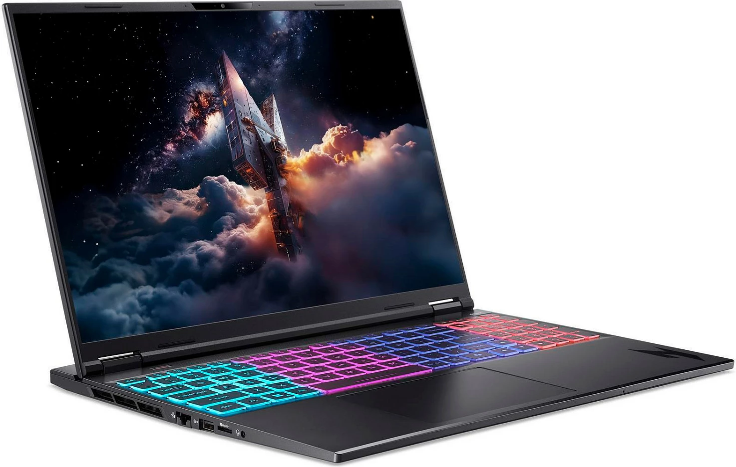 Laptop Acer Nitro 16S AI AN16S-61-R9ZH, Ryzen AI 9 365, 32GB RAM, 1TB SSD, RTX 5070 8GB, 16" 2560x1600, Obsidian Black 2