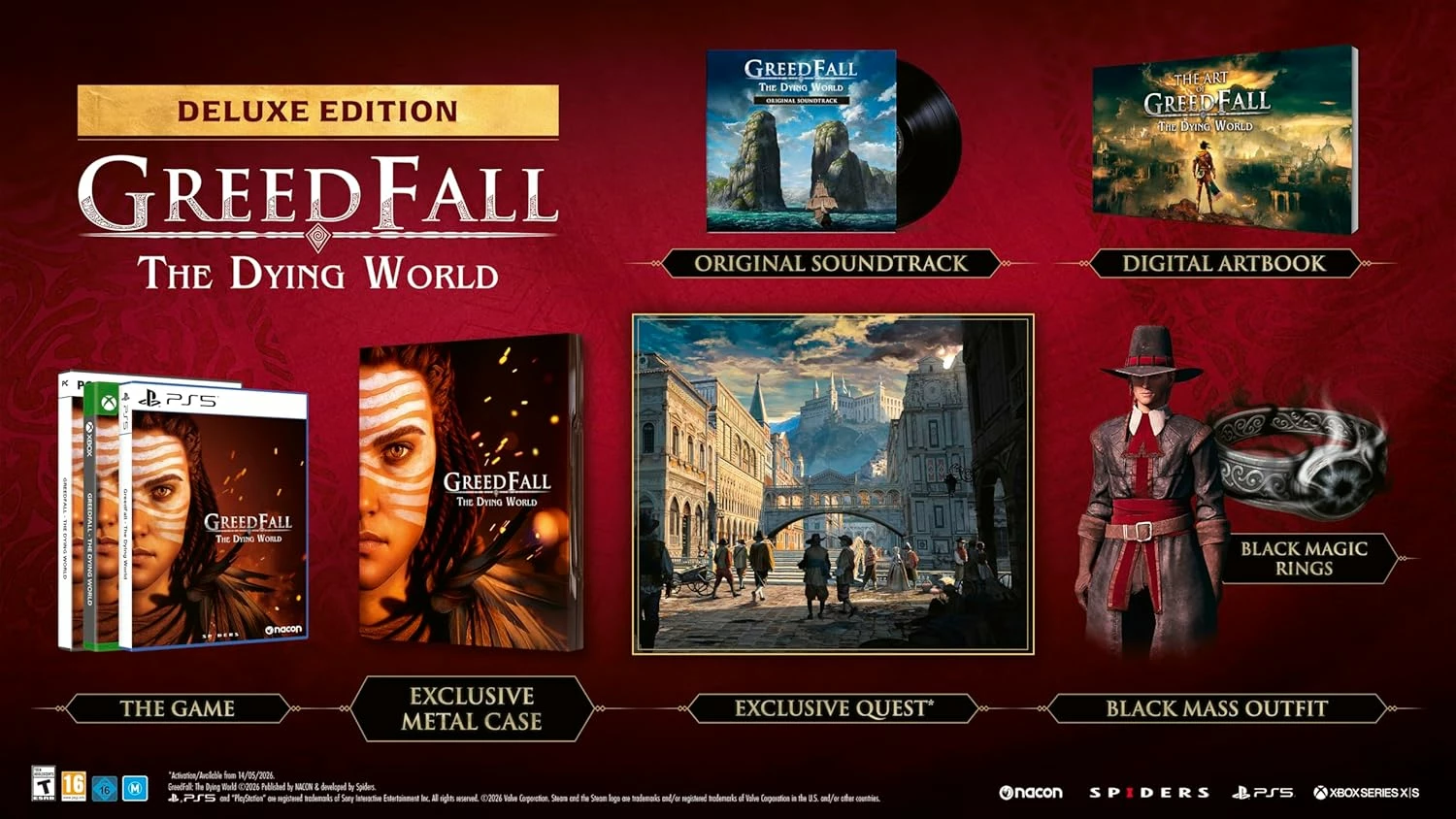 Lojë për PlayStation 5 Nacon Gaming Greedfall: The Dying World PEGI 16