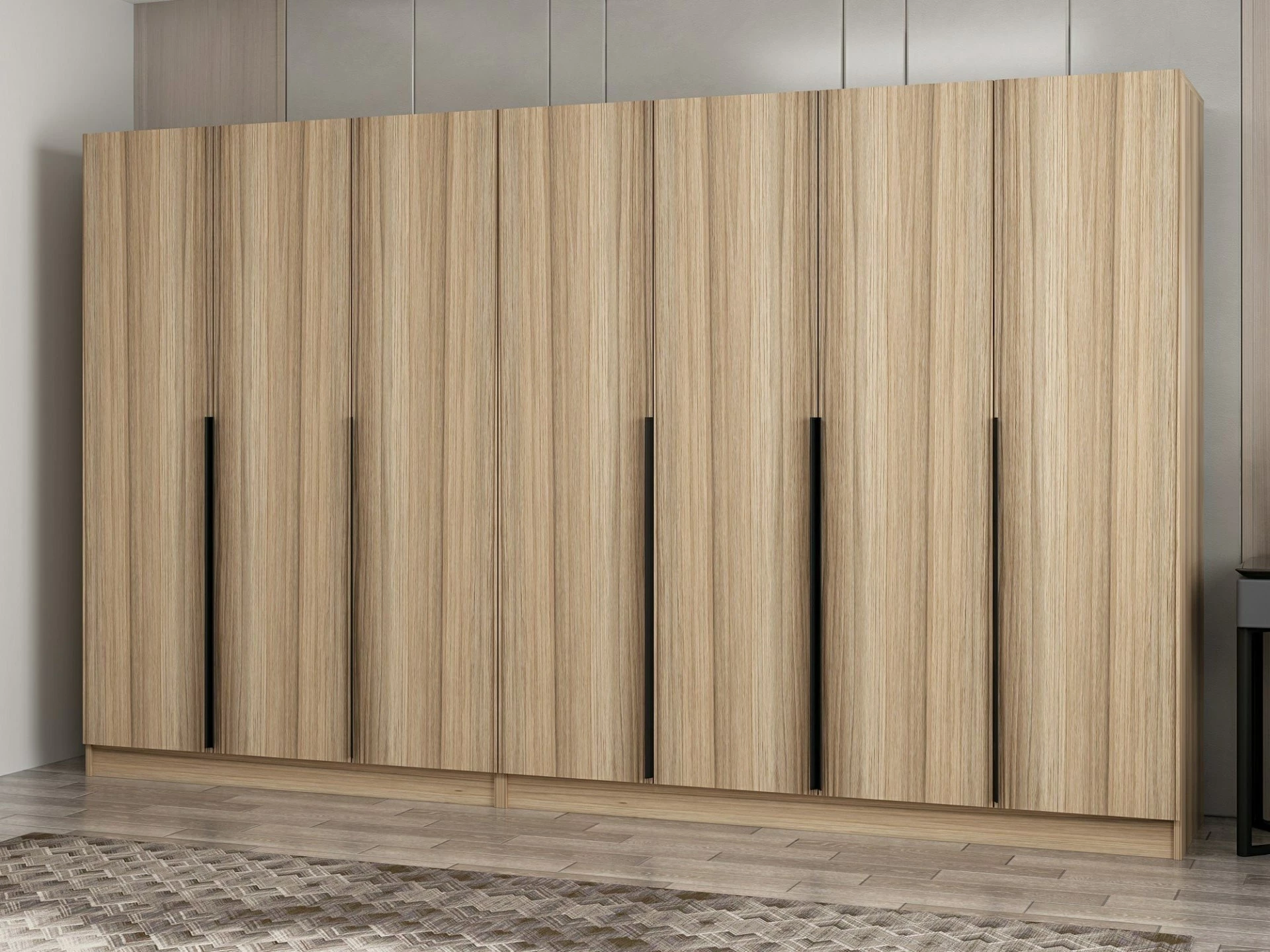 Dollap për dhomë gjumi, ngjyrë lisi, Skye Decor Kale Plus - 7799