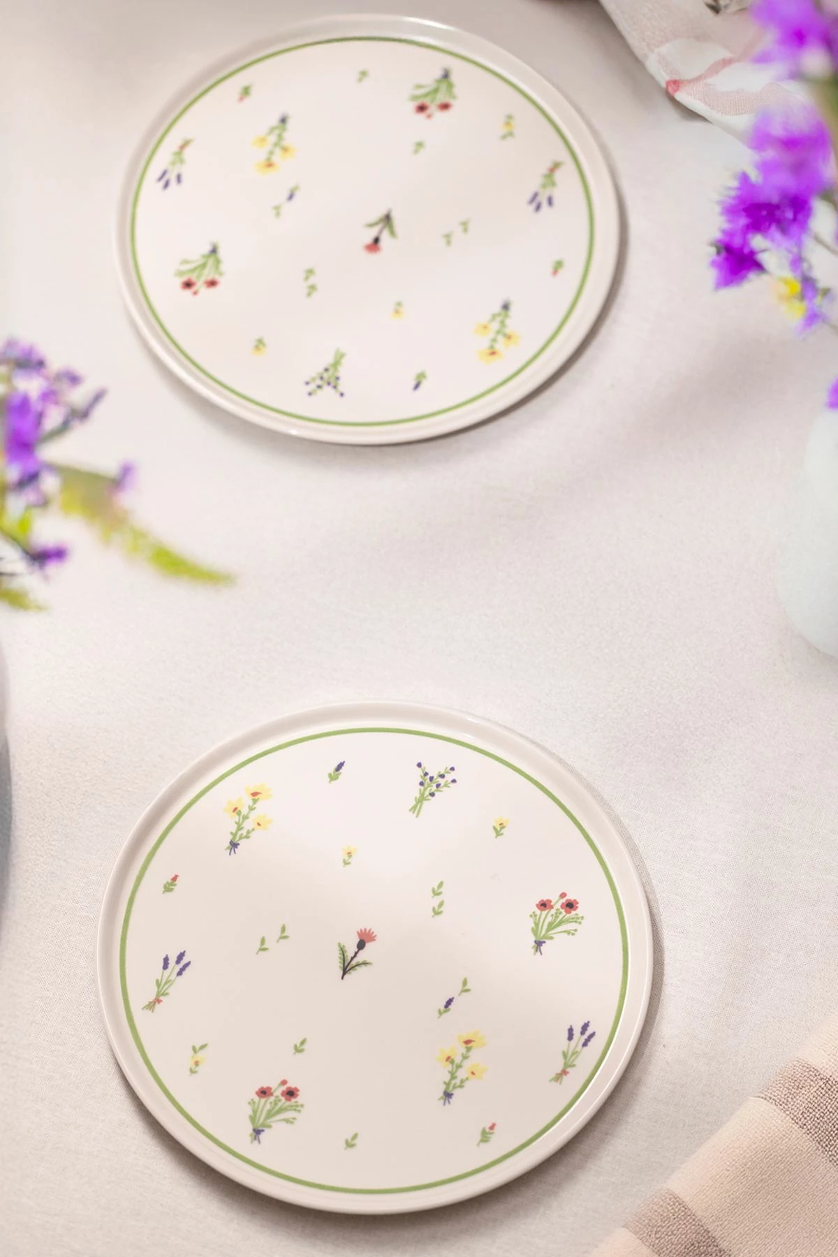 Set pjatash shërbimi (4 copë), Hermia Concept, Botanical