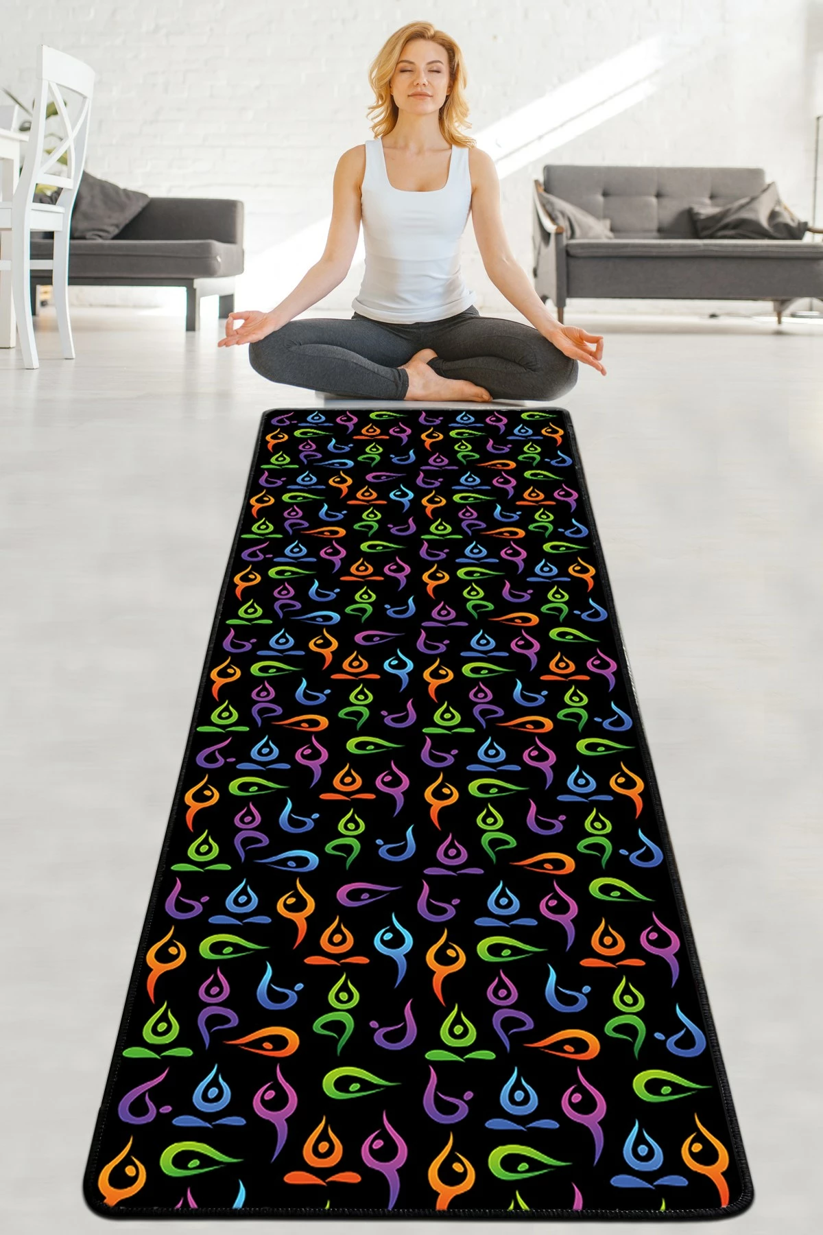 Qilim për yoga, Vital And Vivid, shumëngjyrësh, Marika