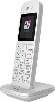 Telefon IP Telekom Speedphone 12, handset pa kabllo DECT, ekran 2", libri telefoni 100 kontakte, i bardhë