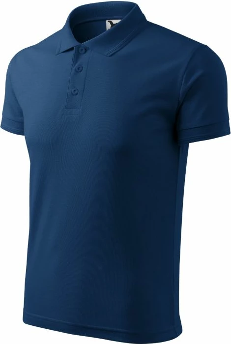 Polo maicë Malfini për meshkuj, blu