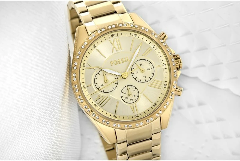 Orë dore për femra Fossil, të arta