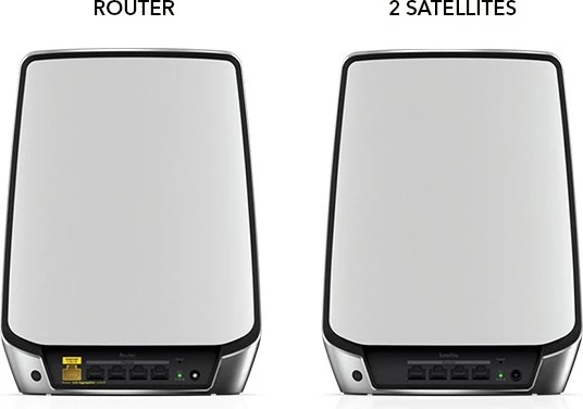 Sistem mesh NETGEAR Orbi RBK853 AX6000, WiFi 6, Gri