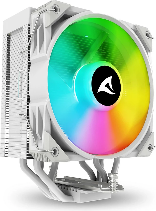 Ftohës ajri Sharkoon A40 RGB, 120mm, i bardhë