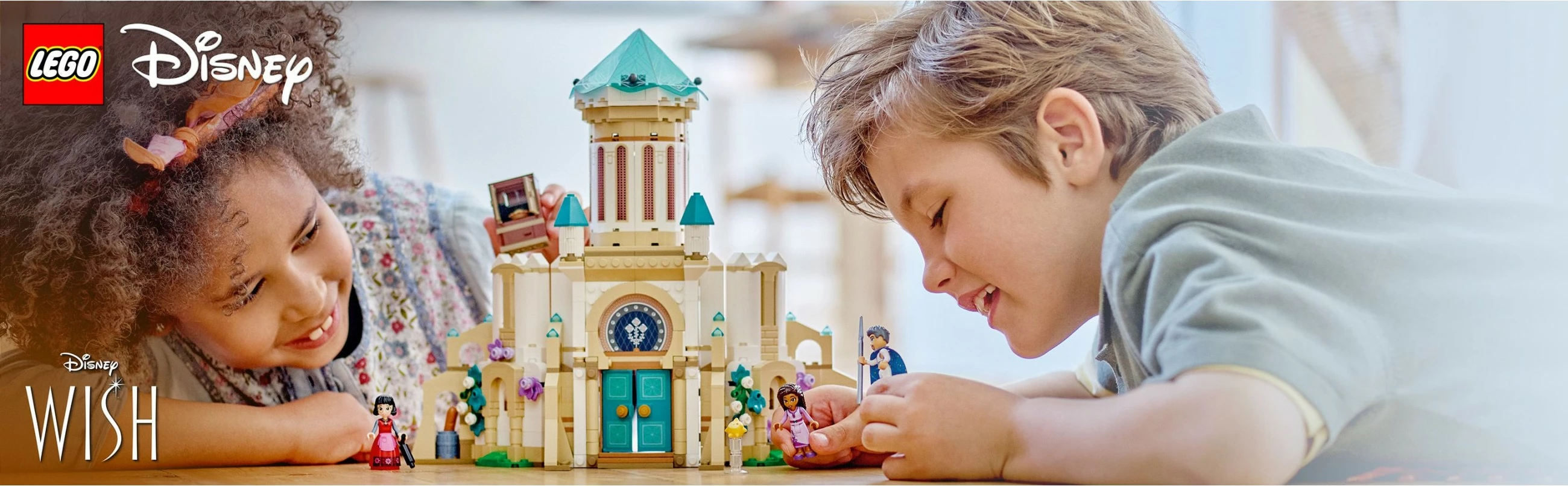 Set ndërtimi LEGO Disney King Magnifico's Castle 43224, 613 pjesë, shumëngjyrësh