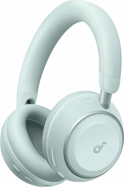 Kufje Bluetooth over-ear Anker Soundcore Space 2 D1402G61, ANC 4-nivel, Hi-Res/LDAC, deri 70 orë, të gjelbra, me këllëf udhëtimi