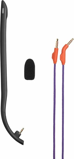 Kufje gaming me kabllo JBL Quantum 250, over-ear, 50 mm, 3.5 mm, me mikrofon boom të heqshëm, të zeza