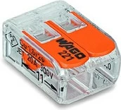 Lidhës elektrik WAGO 221, 2x4mm, 100 copë