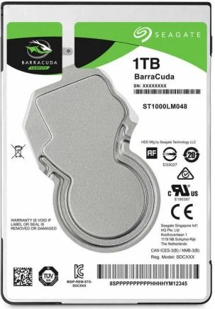 Hard disk Seagate BarraCuda ST1000LM048 1TB 2.5\" SATA 6Gb/s 5400rpm 128MB cache 7mm