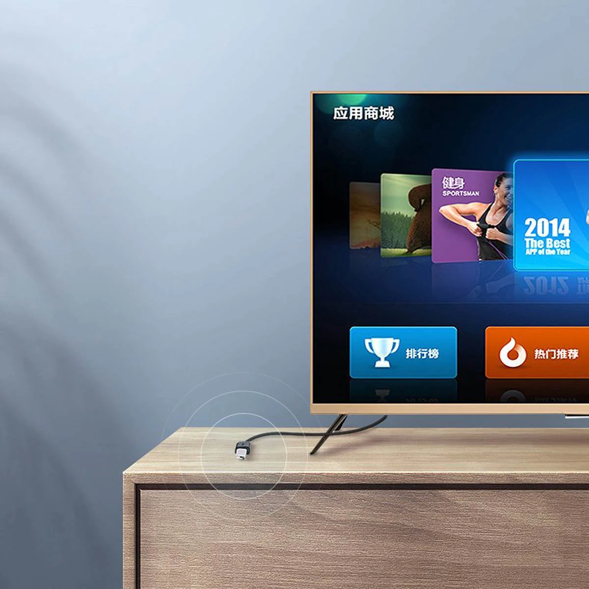 Kabllo zgjatues USB-A në USB-A Ugreen 0.5m, USB 3.0, e zezë