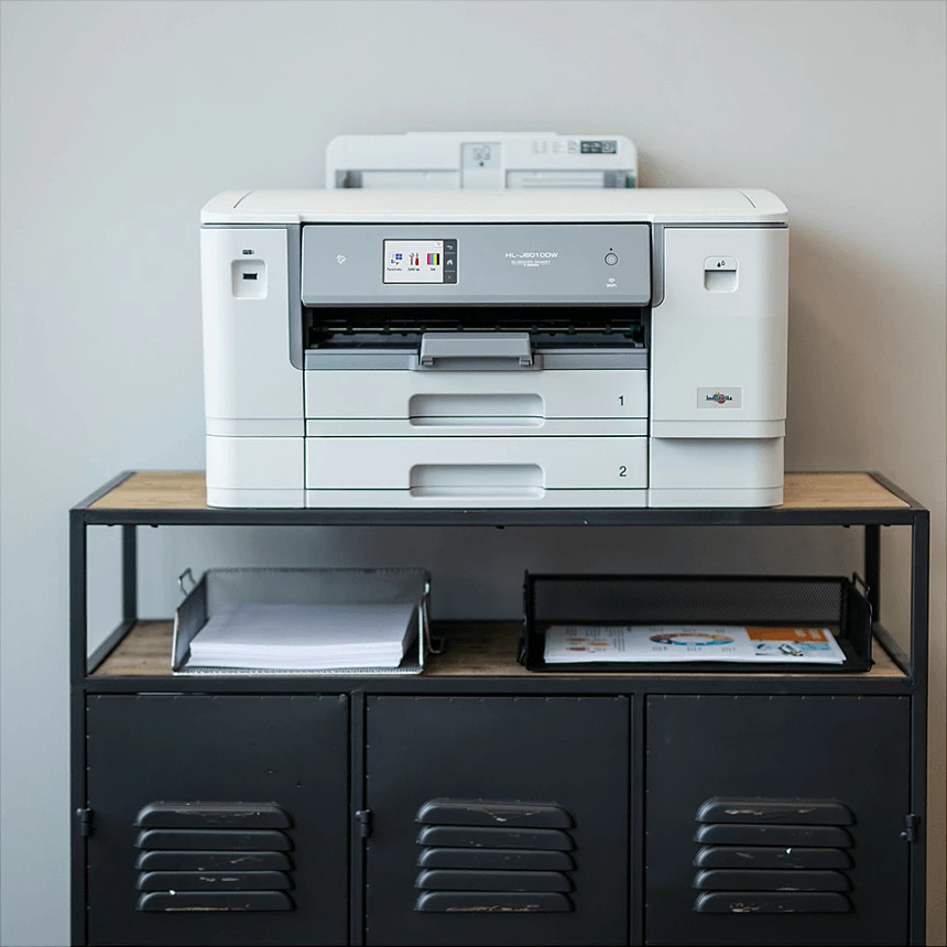 Printer ngjyrash Brother HL-J6010DW, A3, Wi-Fi, Duplex, 3500 faqe/muaj, i bardhë