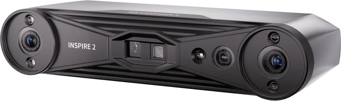 Skaner 3D Revopoint Inspire 2, dual camera + IR structured light & laser, 0.05 mm, Wi‑Fi 6, Premium Edition, i zi