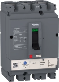 AES 3P 125A – Ndërprerës Schneider Electric EasyPact CVS160B LV516302 – 125 A, 25 kA, 3P, njësia TM-D