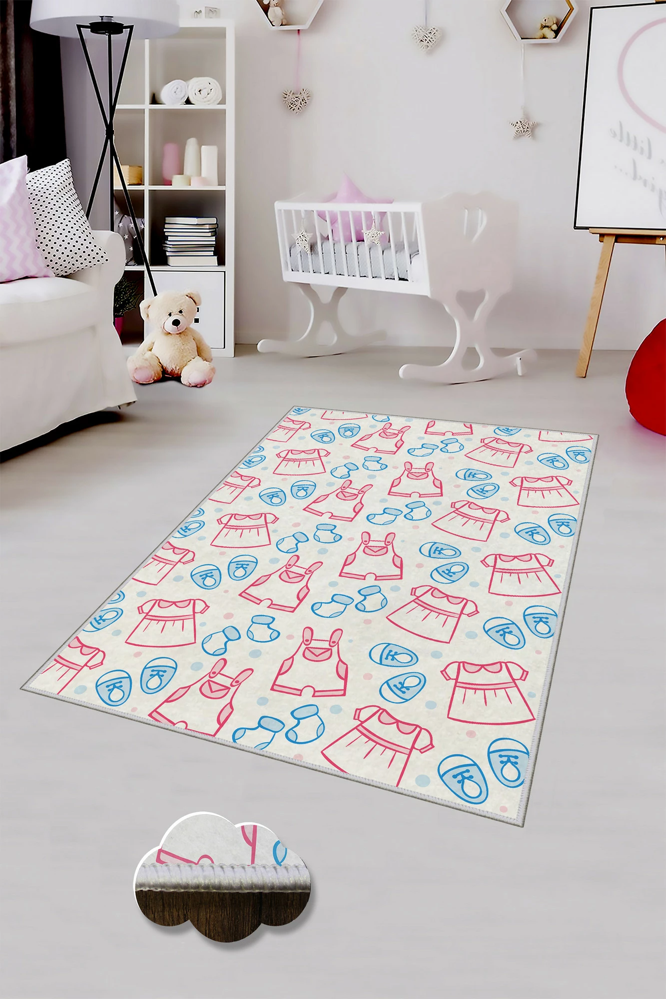 Qilim korridori, shumëngjyrësh, Conceptum Hypnose, WOOKECE121, 80x150cm