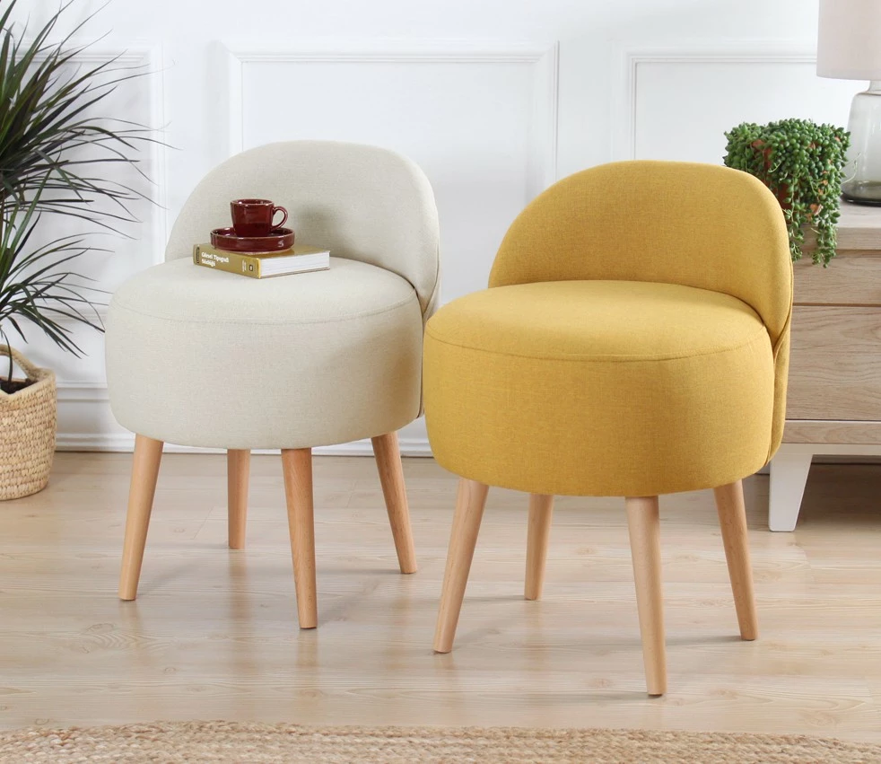 Puf Atelier del Sofa, Corvile, ngjyrë e verdhë
