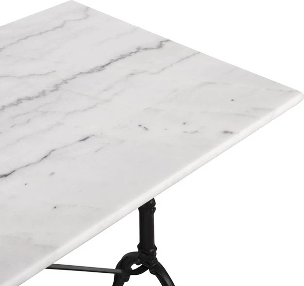 Tavolinë me bazë prej gize FH464 me mermer 100x60x72